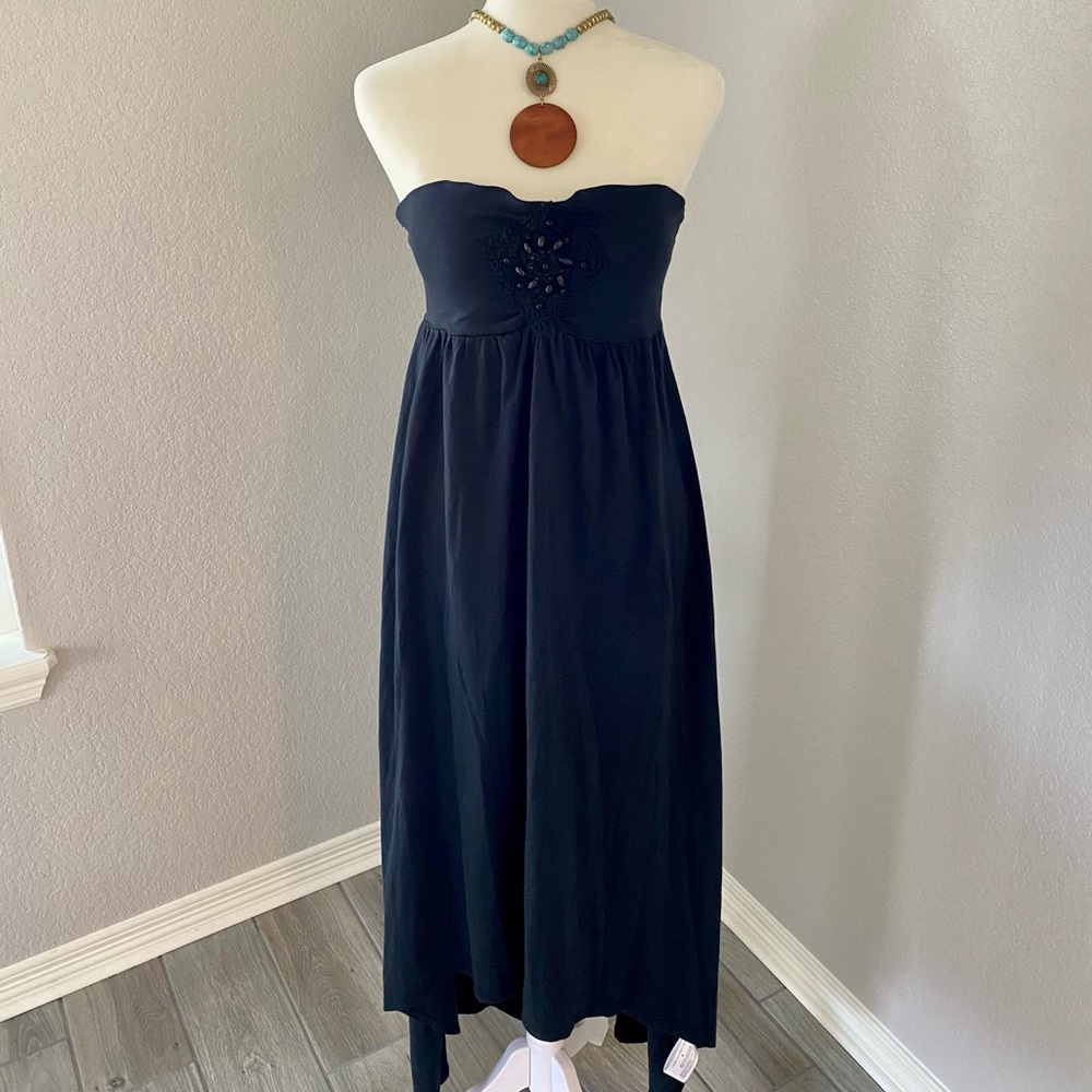 Black high-low Maxi dress